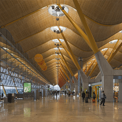 AÉROPORT DE MADRID – ESPAGNE